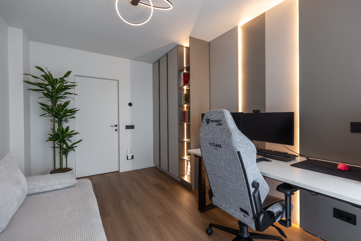 Quiet Geometry - interior design photo