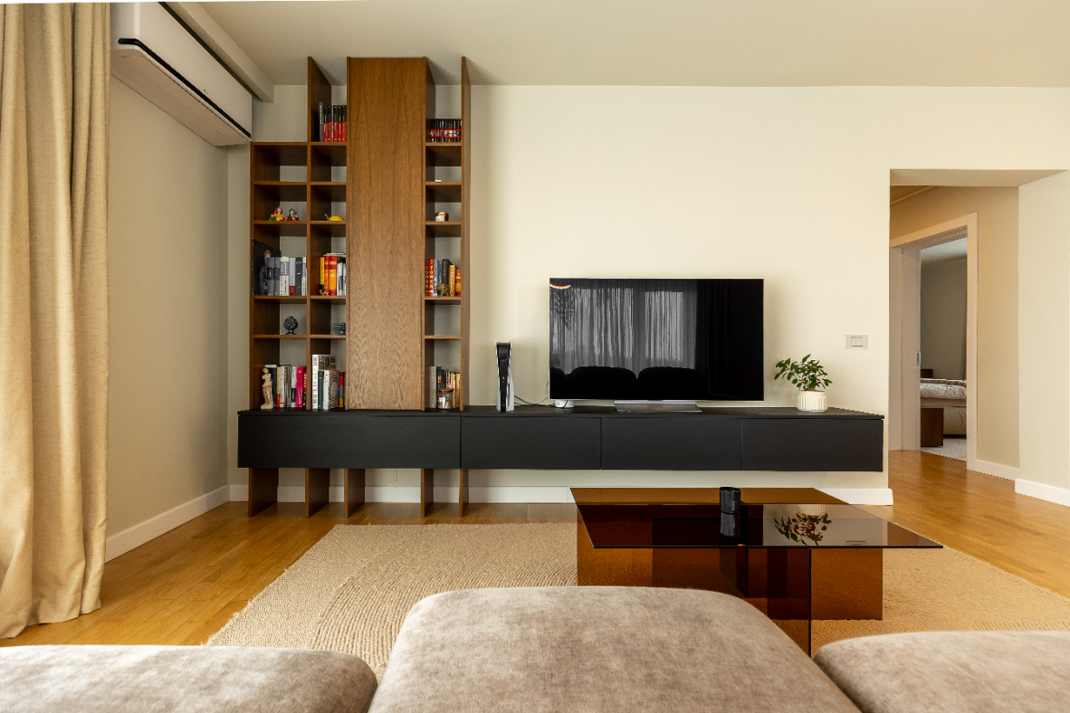 A Play of Light and Lines - interior design photo