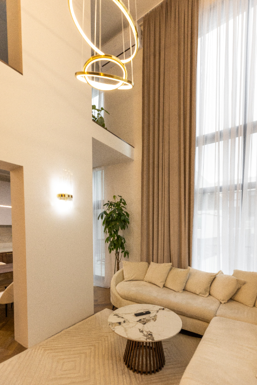 Lofted Elegance - interior design photo