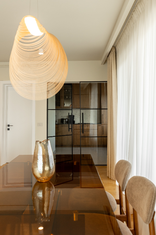 A Play of Light and Lines - interior design photo