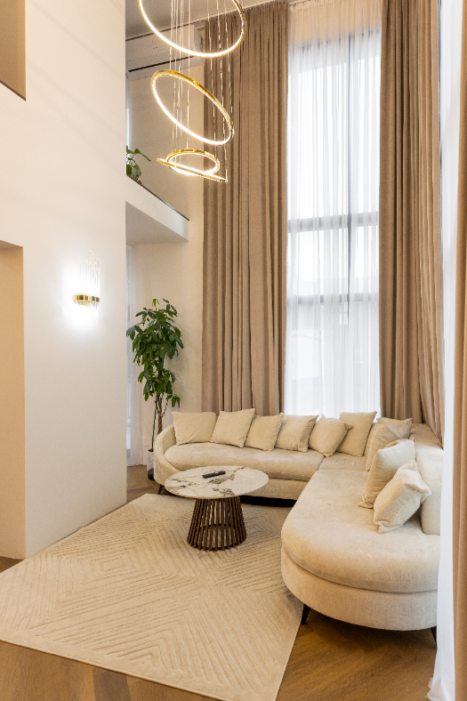 Lofted Elegance - interior design photo