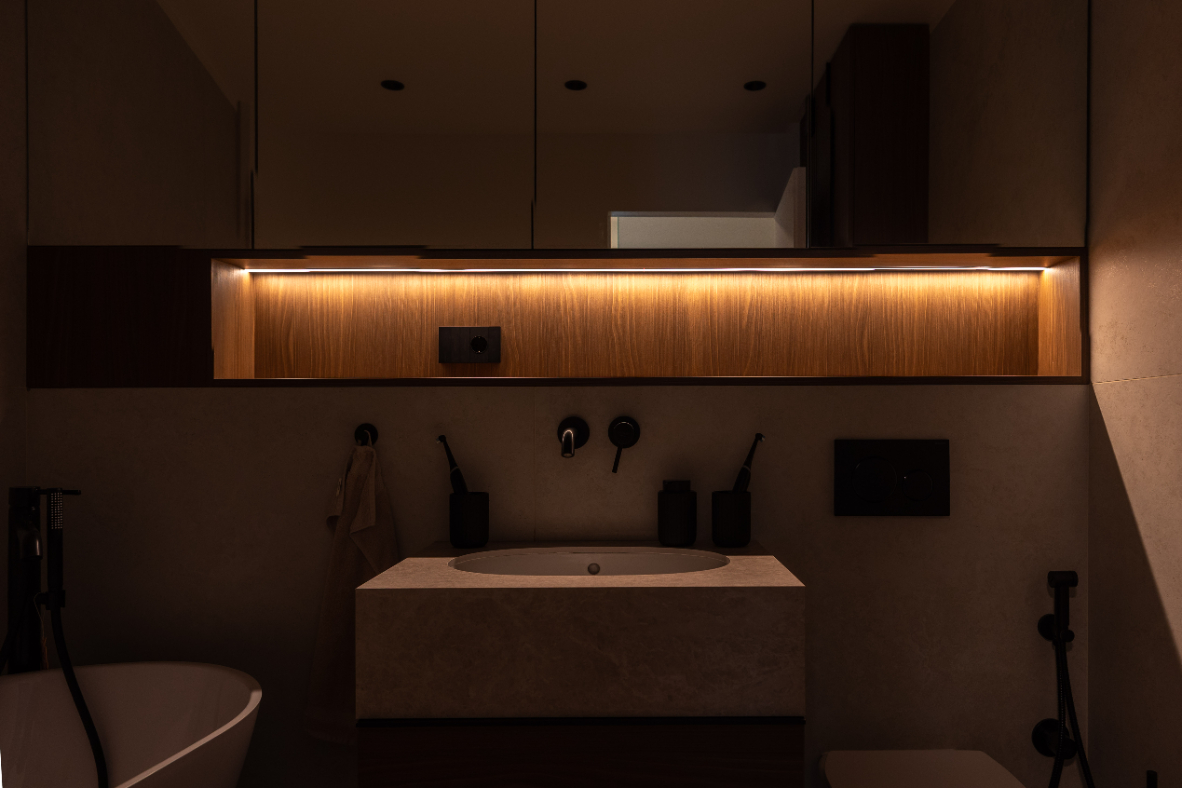 Quiet Geometry - interior design photo