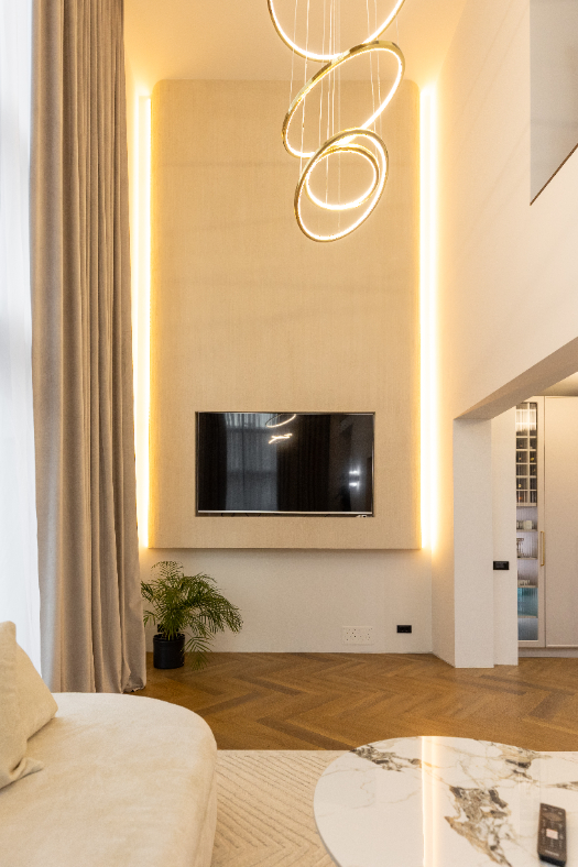 Lofted Elegance - interior design photo