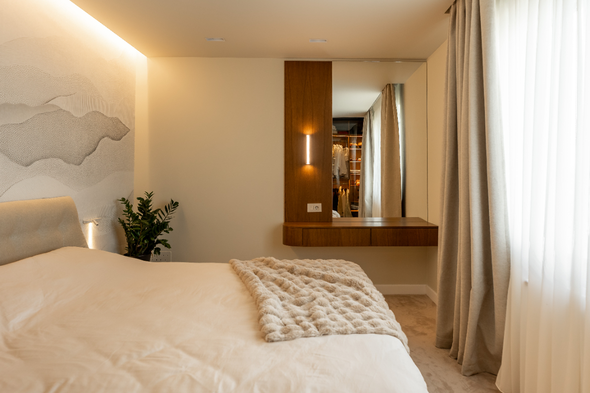 A Play of Light and Lines - interior design photo