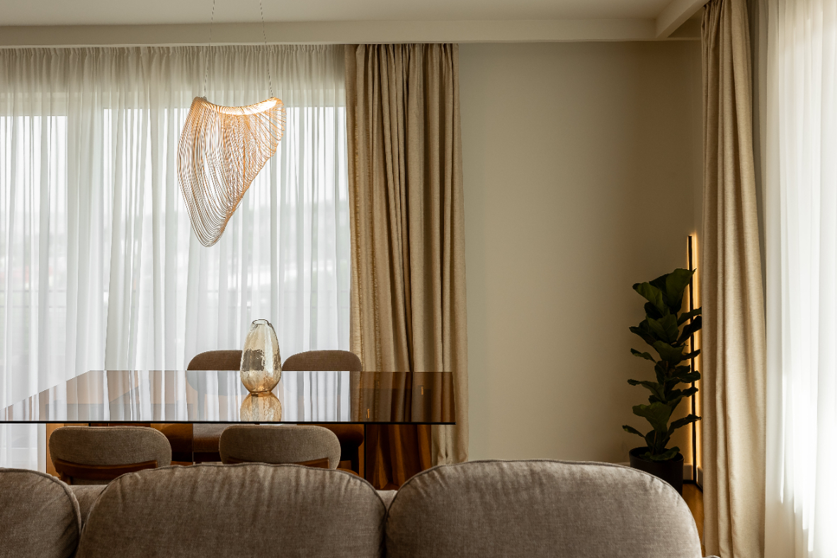 A Play of Light and Lines - interior design photo
