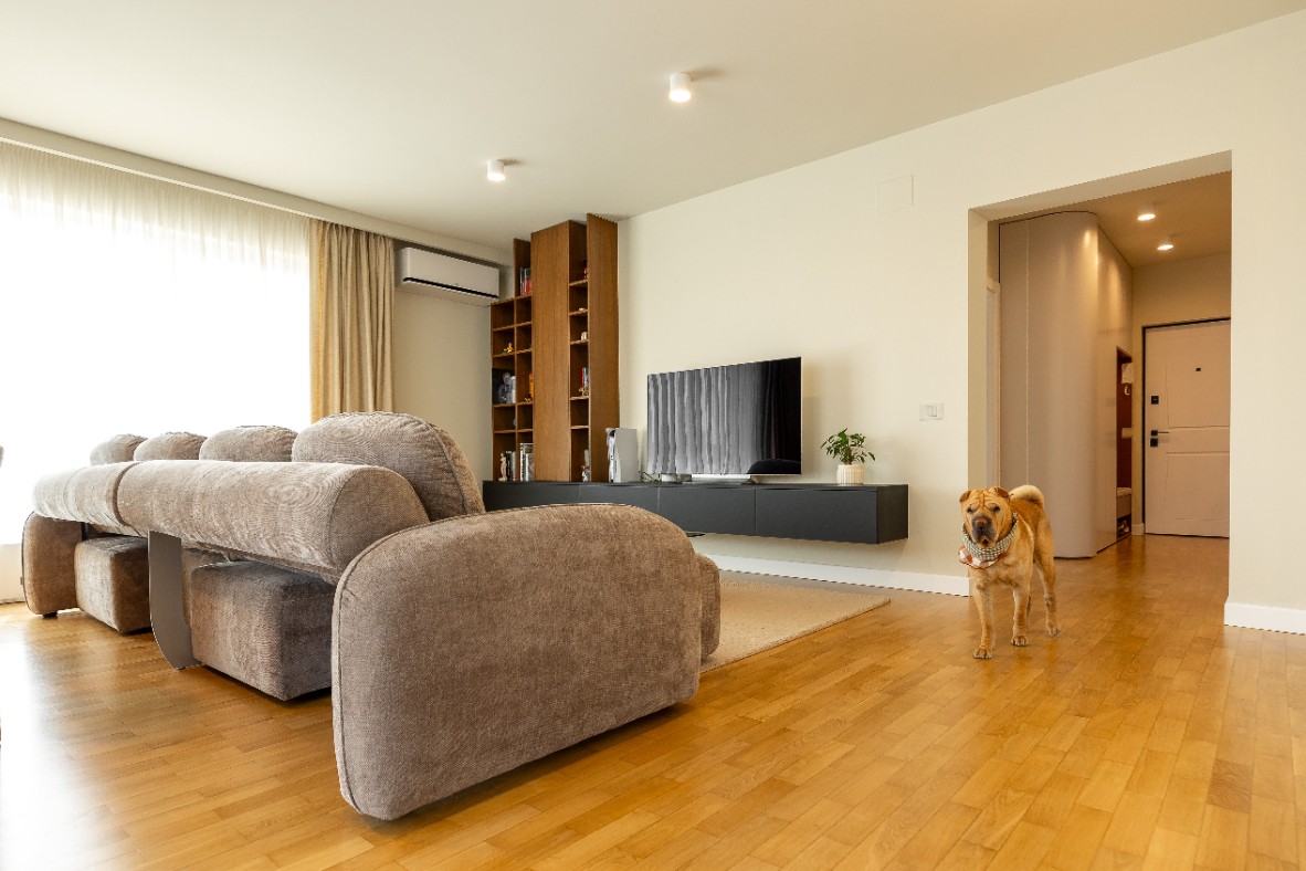 A Play of Light and Lines - interior design photo