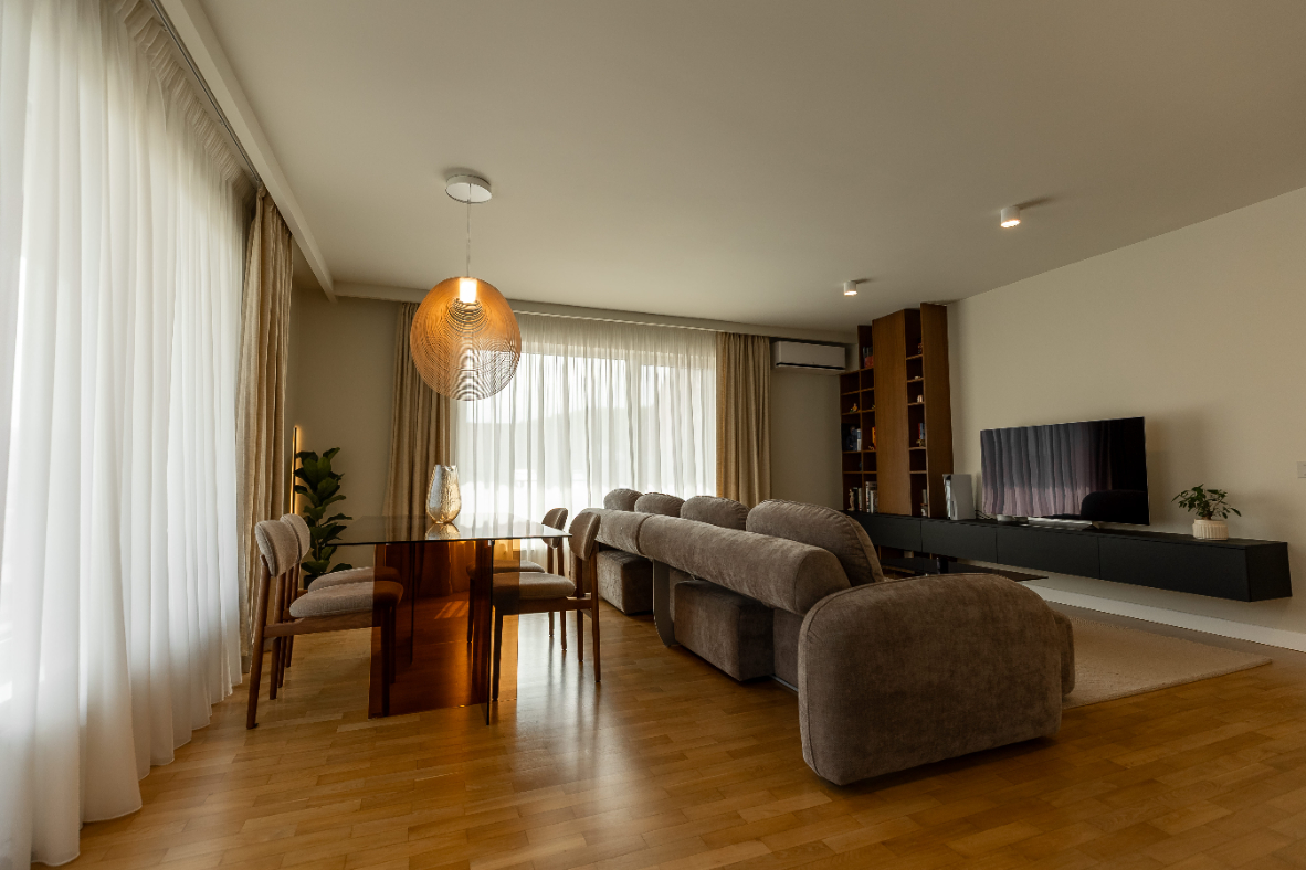 A Play of Light and Lines - interior design photo