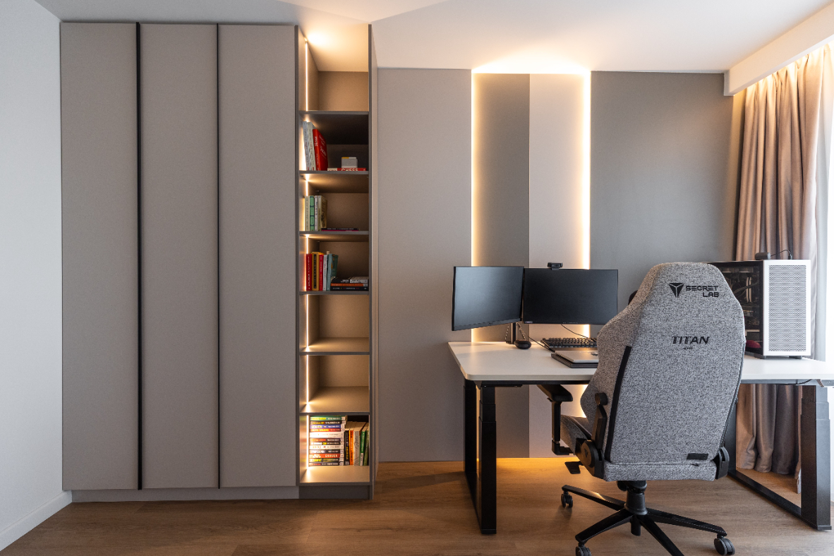 Quiet Geometry - interior design photo