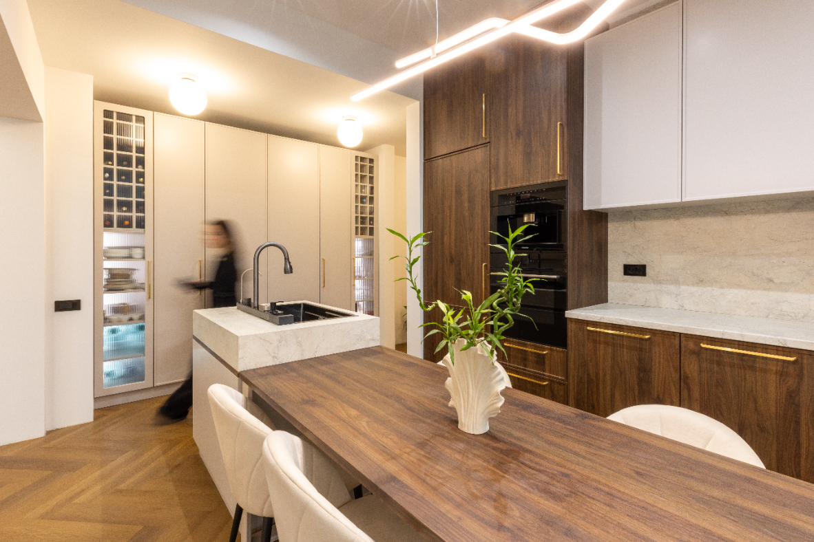 Lofted Elegance - interior design photo