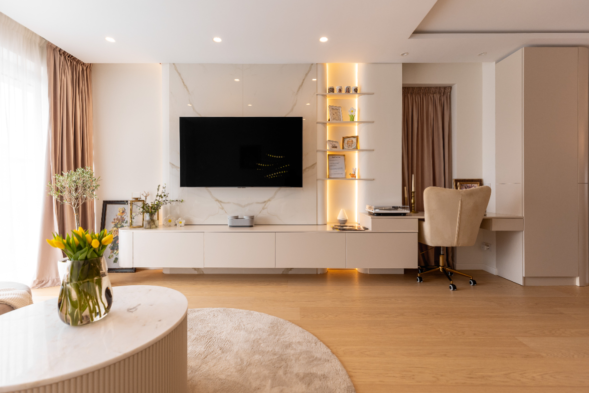 Soft Light Residence - interior design photo