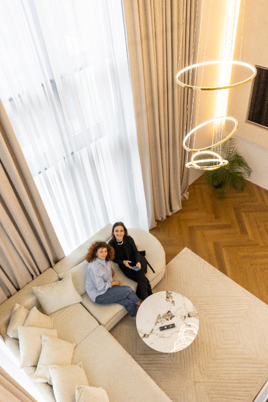 Lofted Elegance - interior design photo