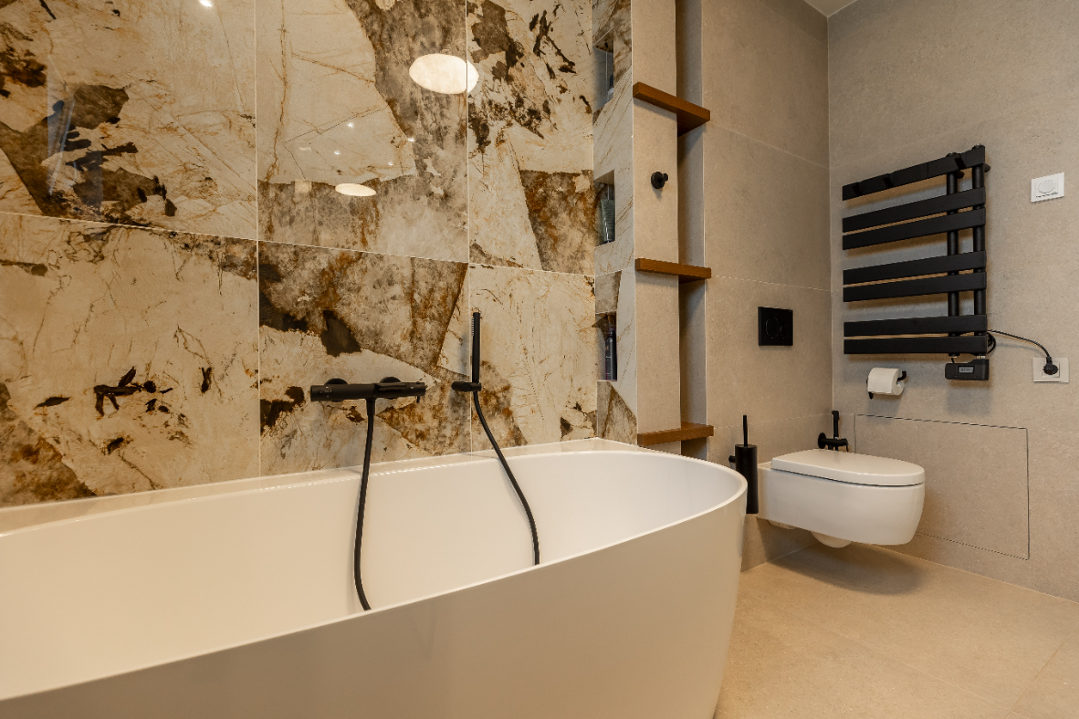A Play of Light and Lines - interior design photo