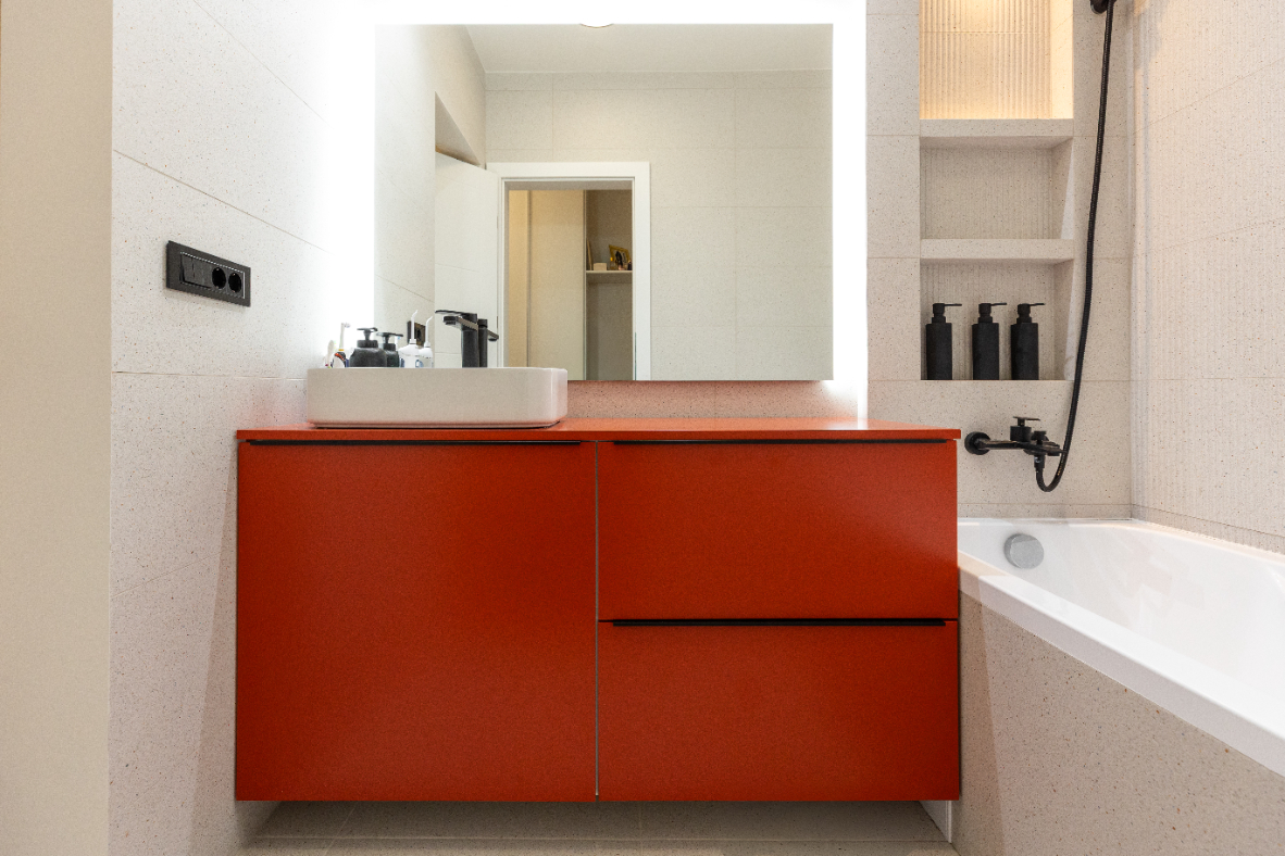 Lofted Elegance - interior design photo